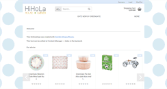 Desktop Screenshot of hihola.de